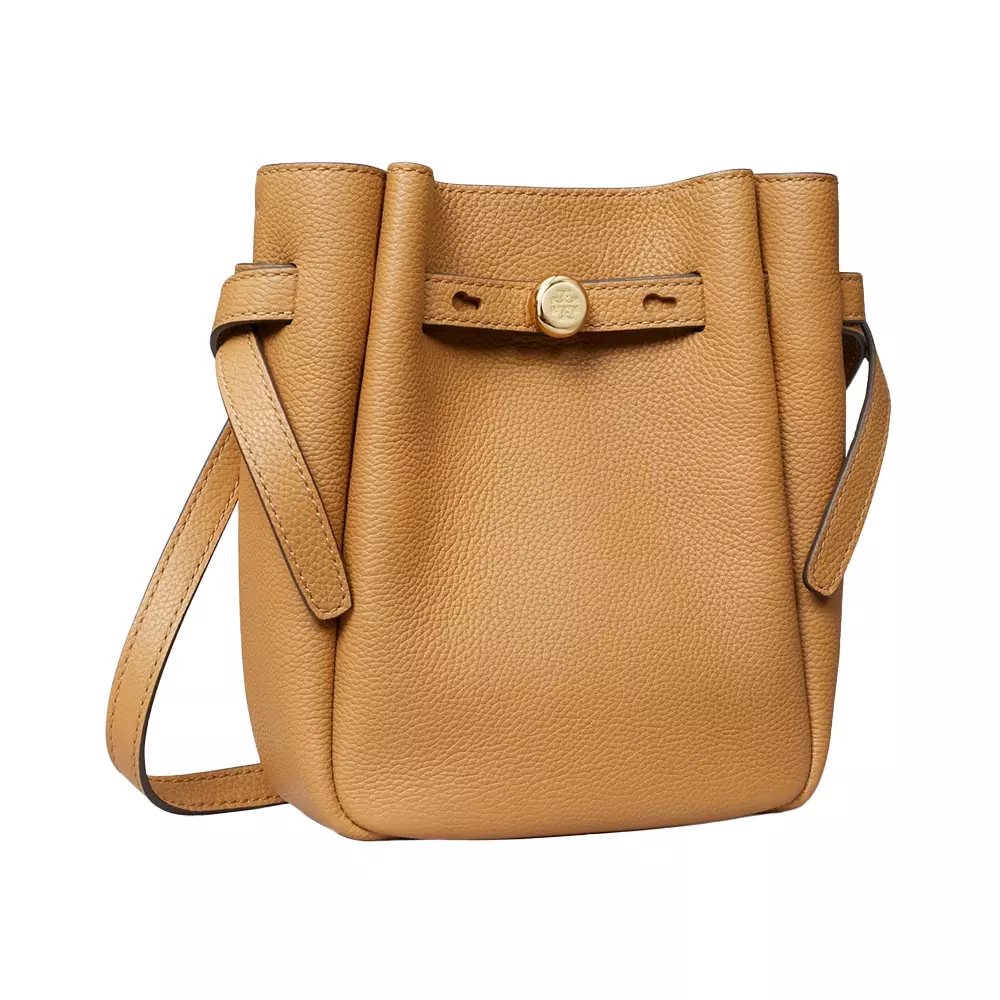 Small Romy Crossbody Bag Grained Tiramisu