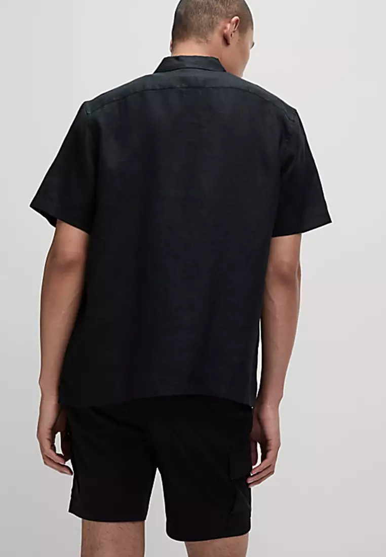 Pure Linen Short Sleeve Shirt