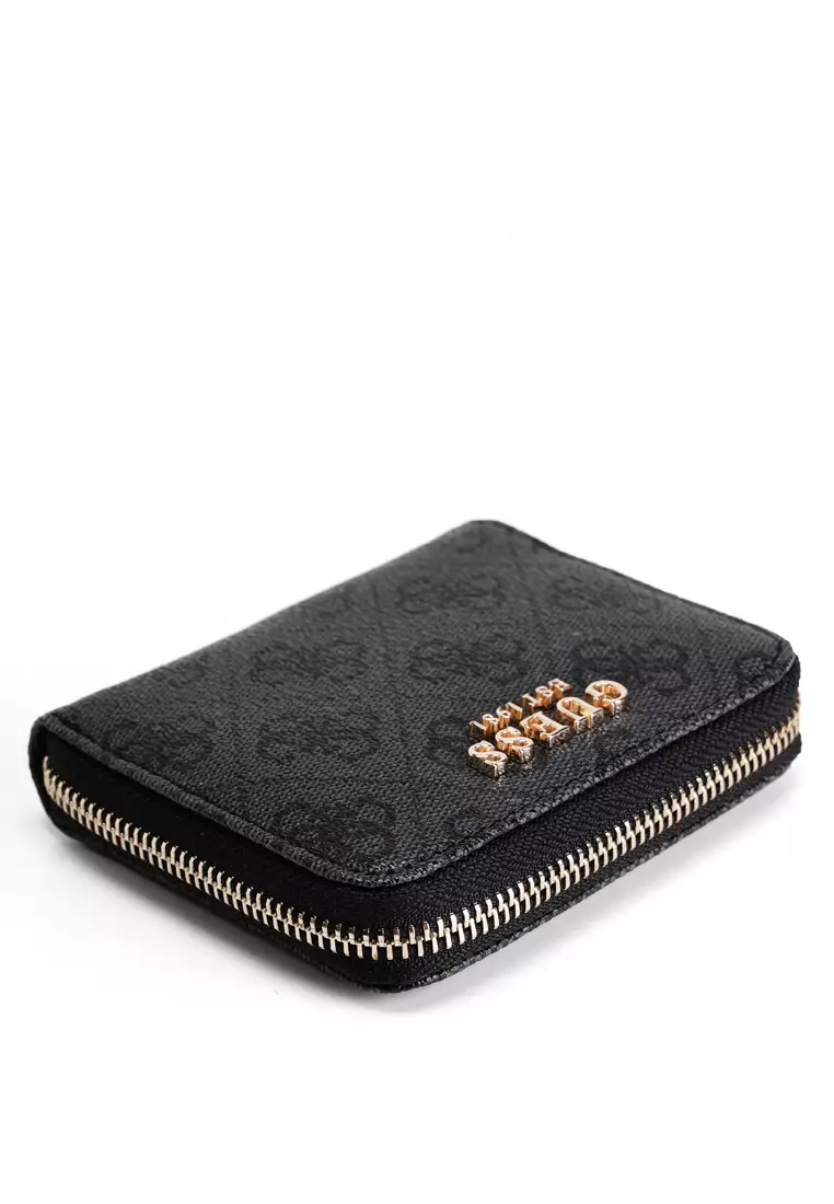 Laurel II Signature Logo Small Zip Around Wallet