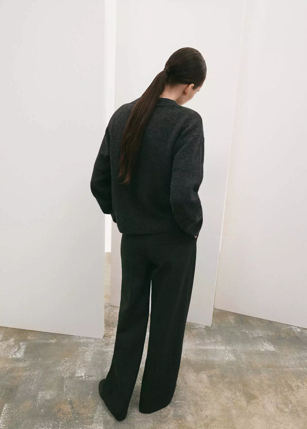 Jersey rajut ukuran sedang