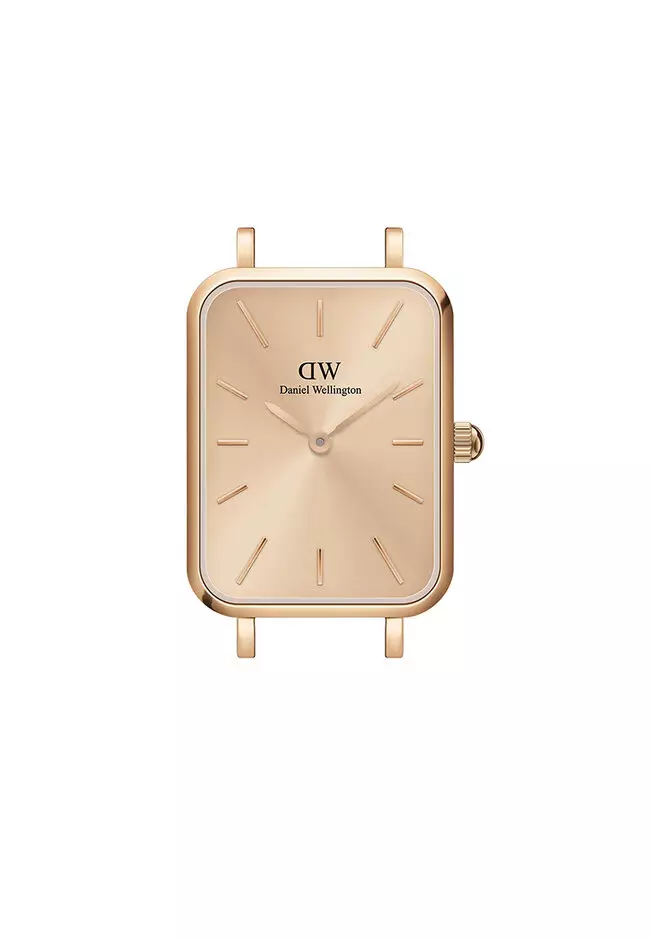 Quadro Unitone 20x26mm Watch Rose Gold dial Mesh strap Rose Gold Female watch Ladies watch Watch for women DW