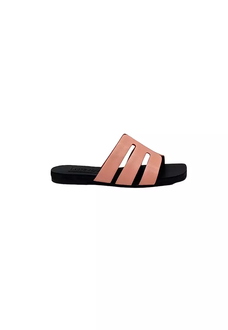 Discount on Lo'renza  shoes - SKU: Tory Flat Slides