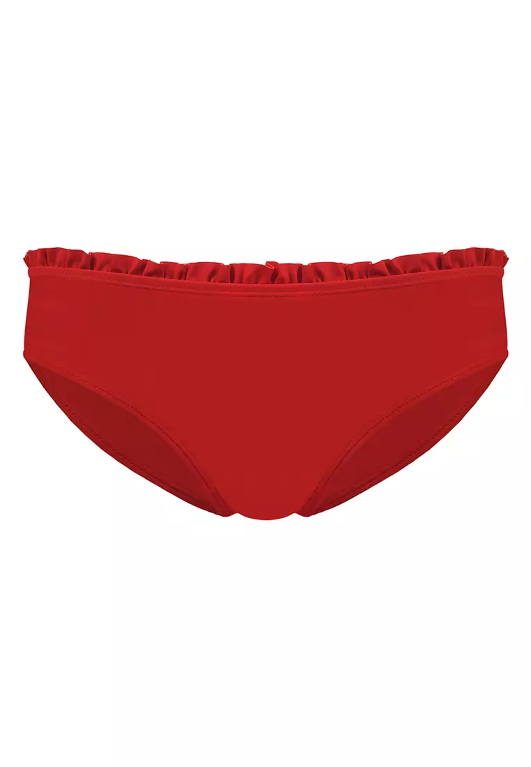 Dazzling Berry Bikini Bottom Women Swimwear