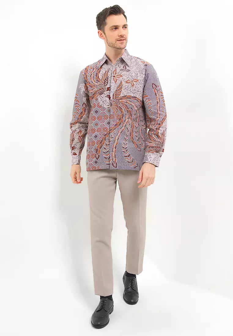 Clark Shirt Kemeja Batik Pria Panjang