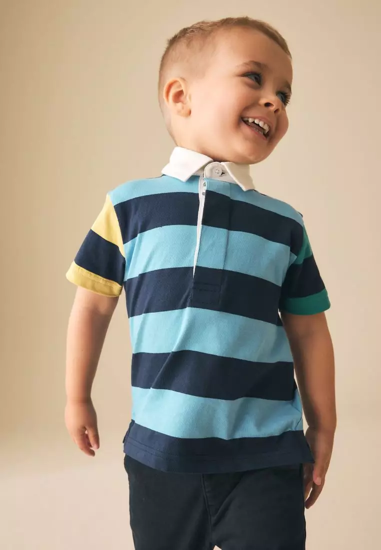 Short Sleeve Rugby Polo Shirt Standard