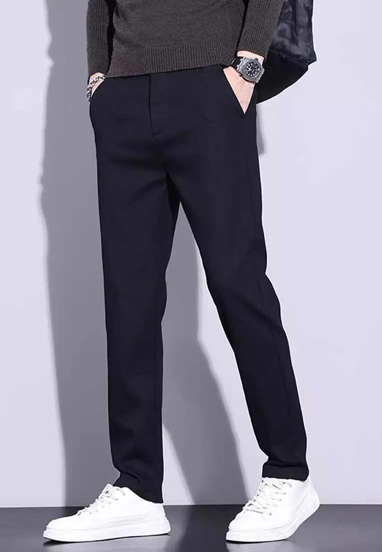 Buy Trendyshop Men s Straight Twill Pants 2024 Online ZALORA
