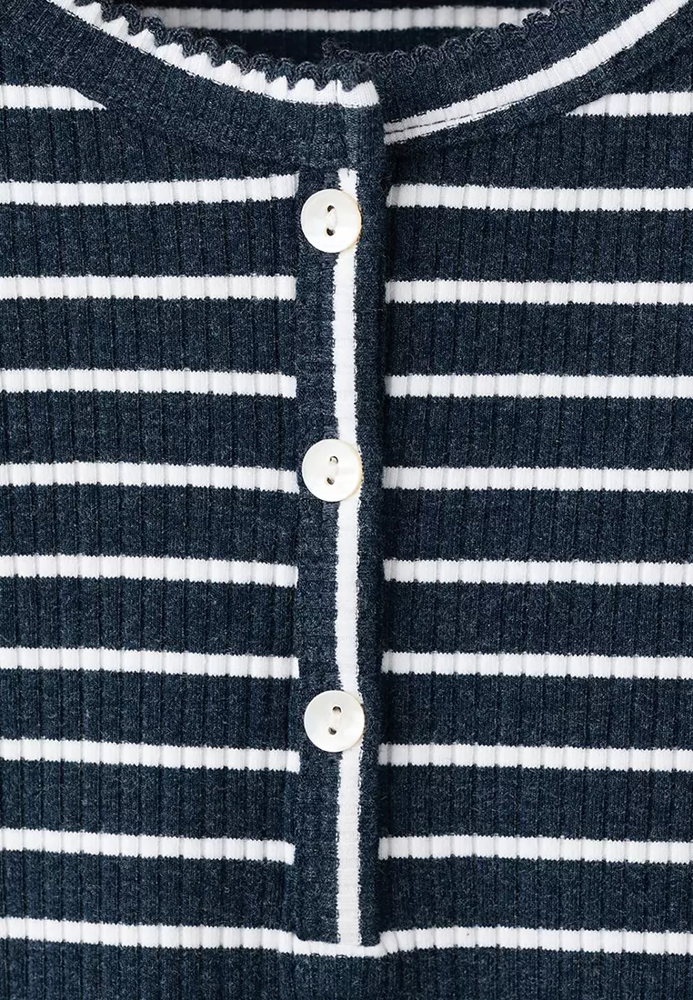 Striped Jersey T-Shirt