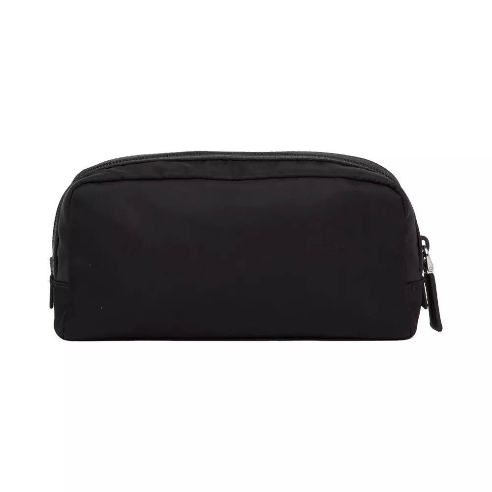 Jual Prada Prada ReNylon Saffiano Leather Toiletry Bag Black Original