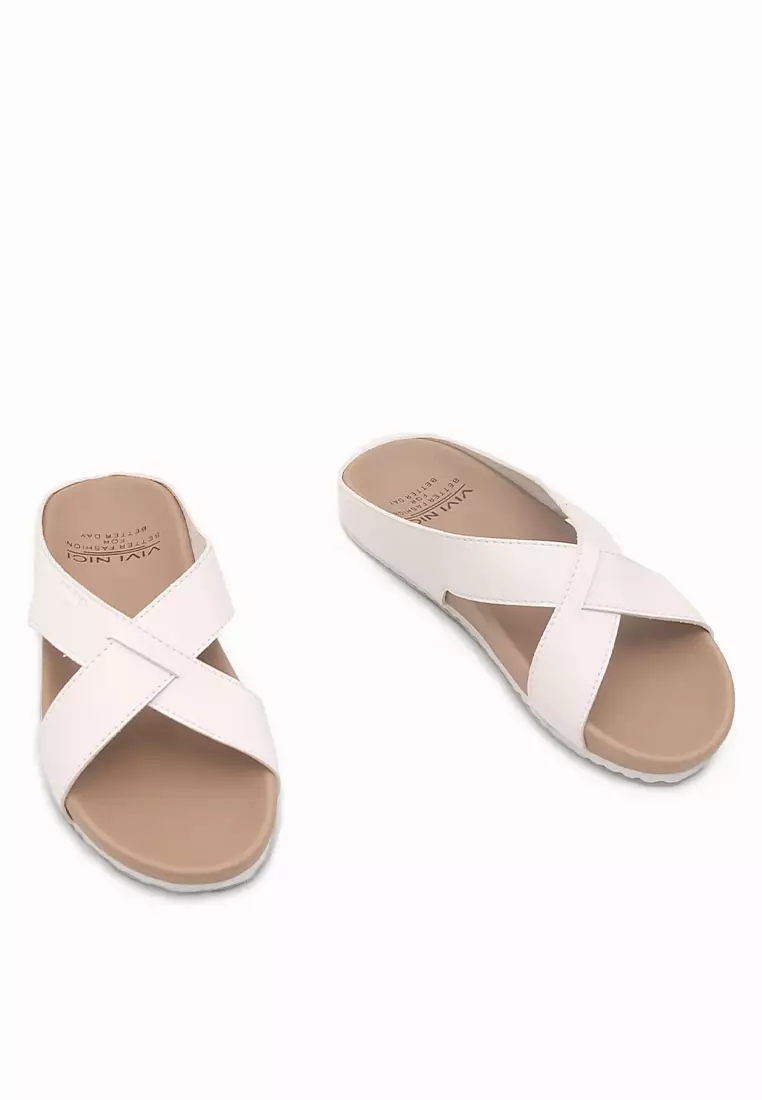 VIVI NICI - Melly Sandal Wanita White