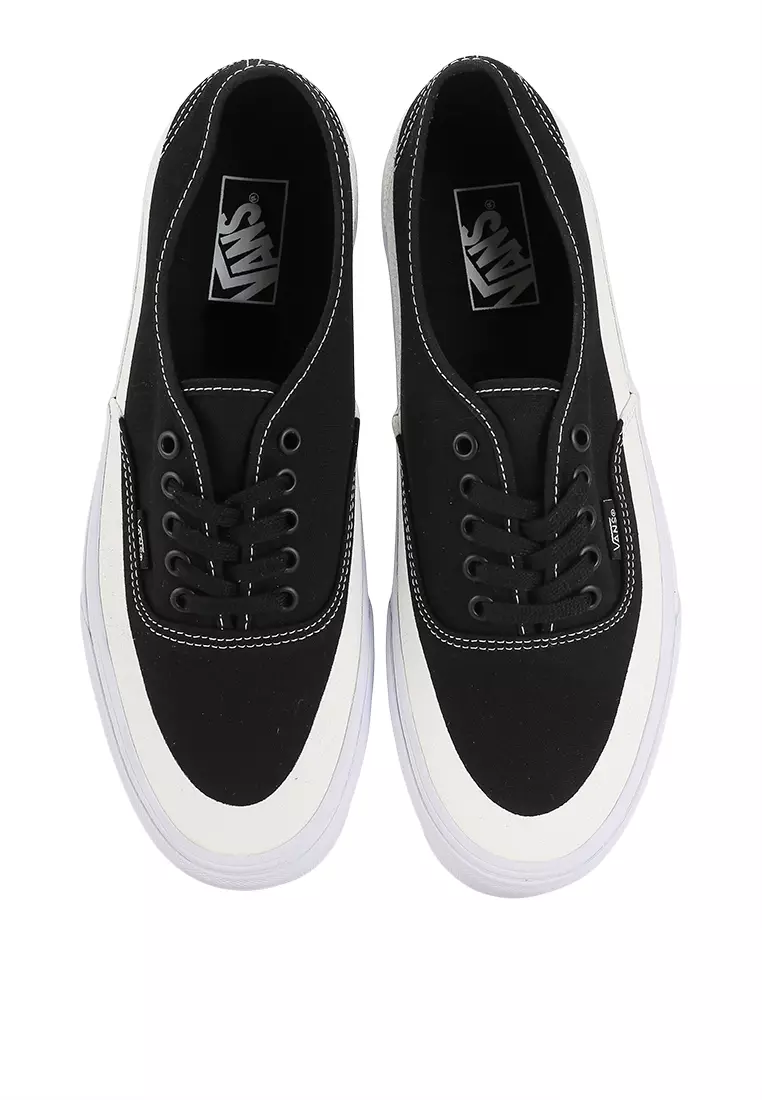 Vans authentic black sales outsole