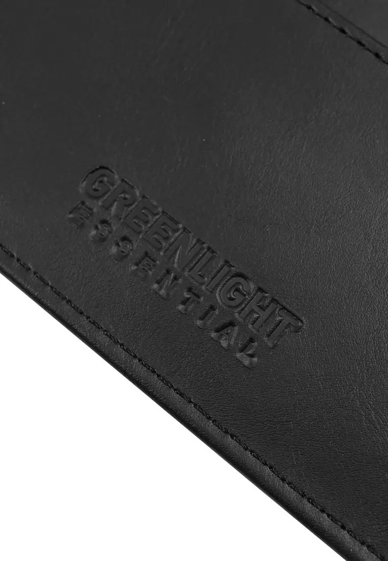 Greenlight Essential Men's Long Bifold Wallet Synthetic Leather Ascend HP-010126