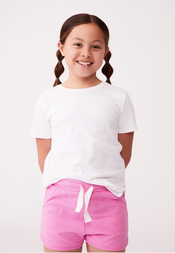 Cotton On Kids pink Nina Knit Short 4714BKA268C94AGS_1