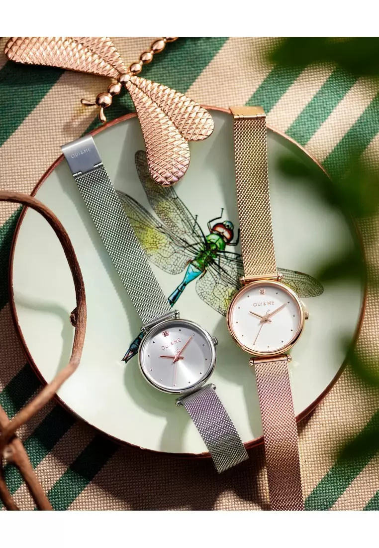 [環保腕錶] Oui&Me Etoile 系列 33mm錶盤 女士石英腕錶 ME010296