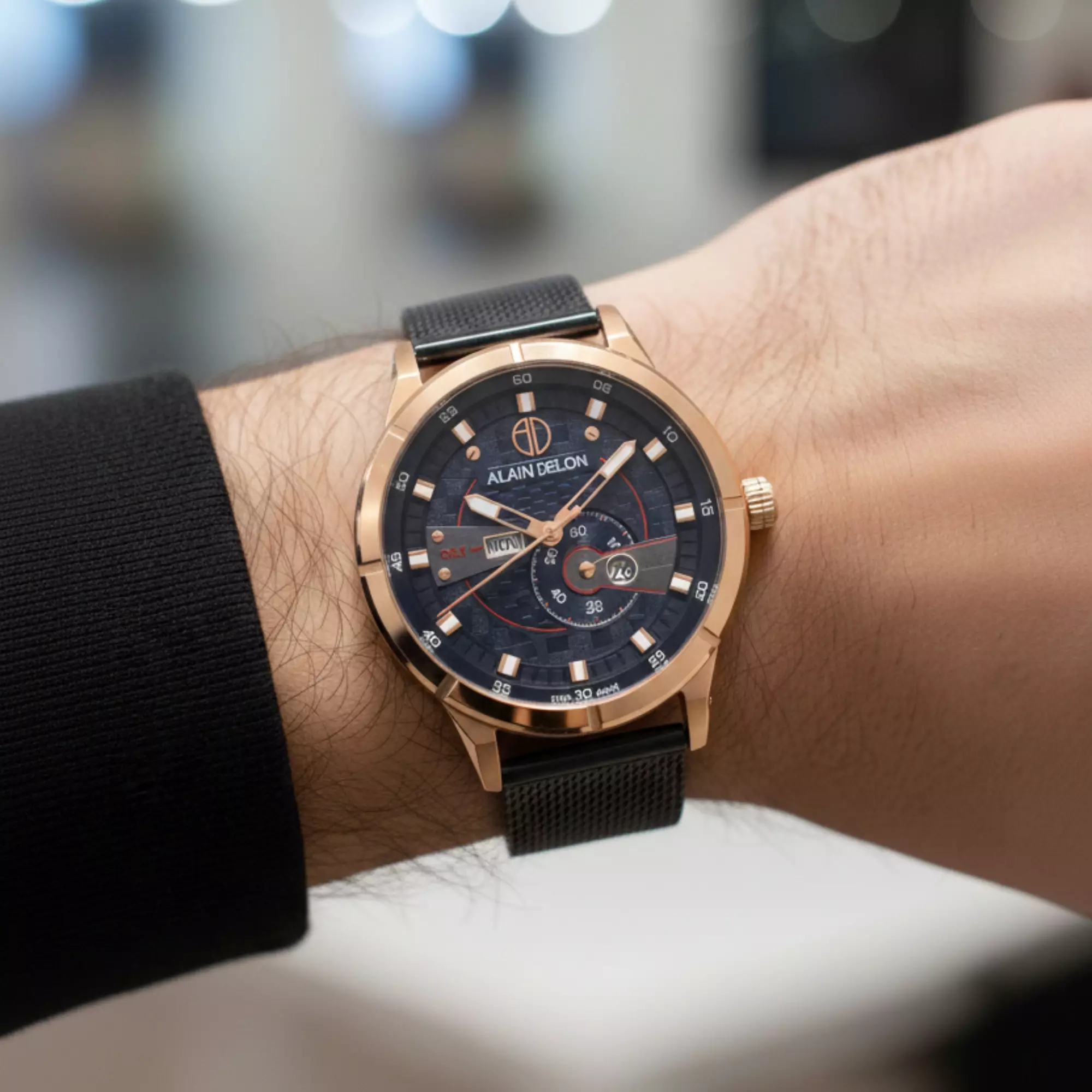 Alain Delon AD449-1585 - Jam Tangan Pria