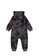 Levi's grey Levi's Unisex Newborn's Zip Up Hooded Coverall (0 - 9 Months) - Magnet Gray 92769KA712AF5FGS_2