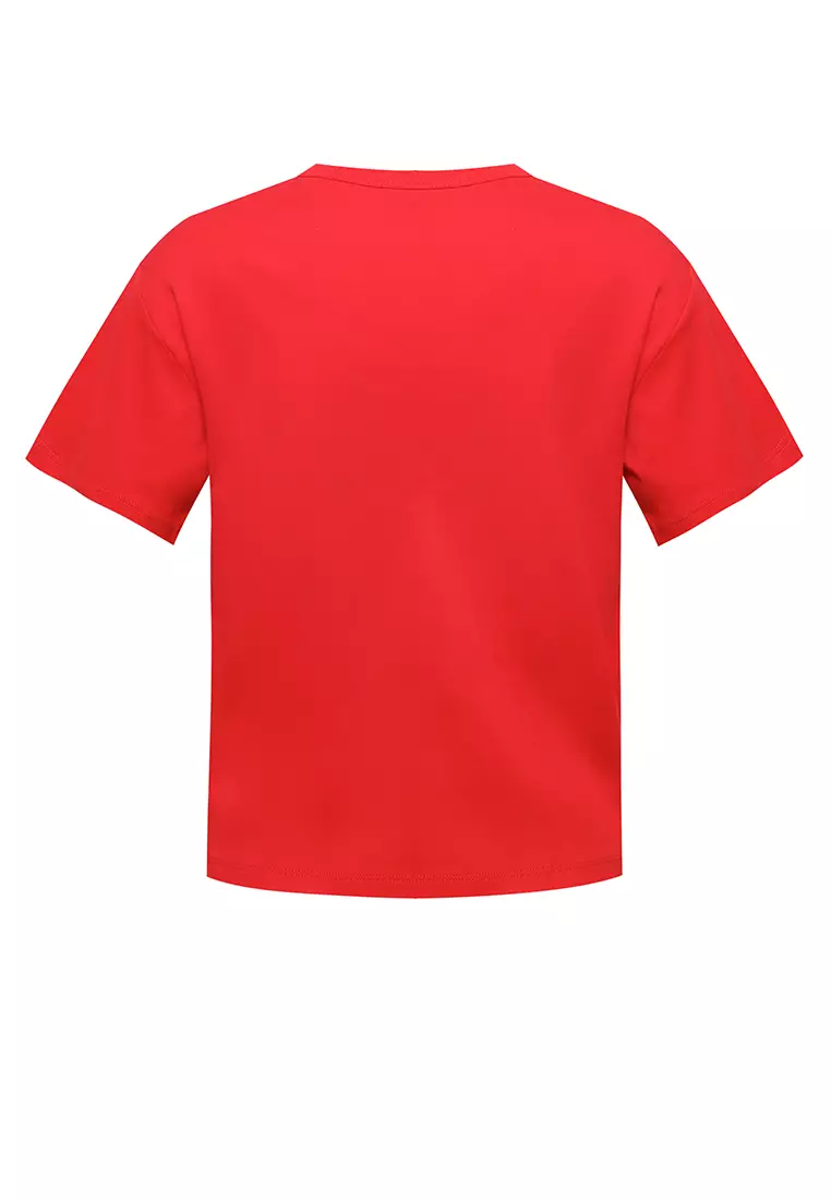 Pito Dito Girl Blatant T-shirt Anak Merah