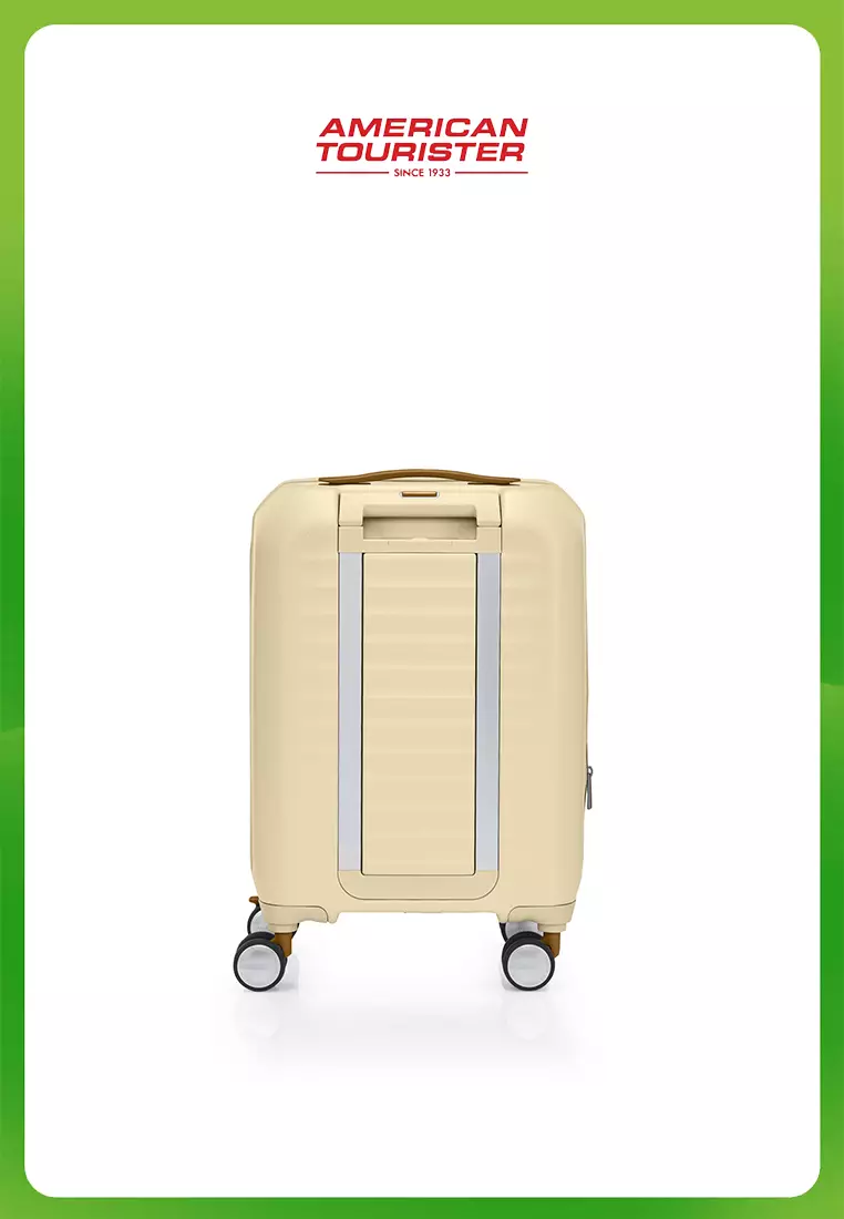 American Tourister Koper Hardcase Frontec Cabin 19 Inch Exp TSA OS - Soft Yellow