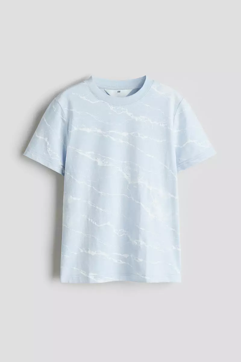 Printed cotton T-shirt
