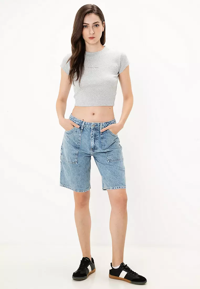 Buy Calvin Klein 90s Straight Utility Shorts Calvin Klein Jeans