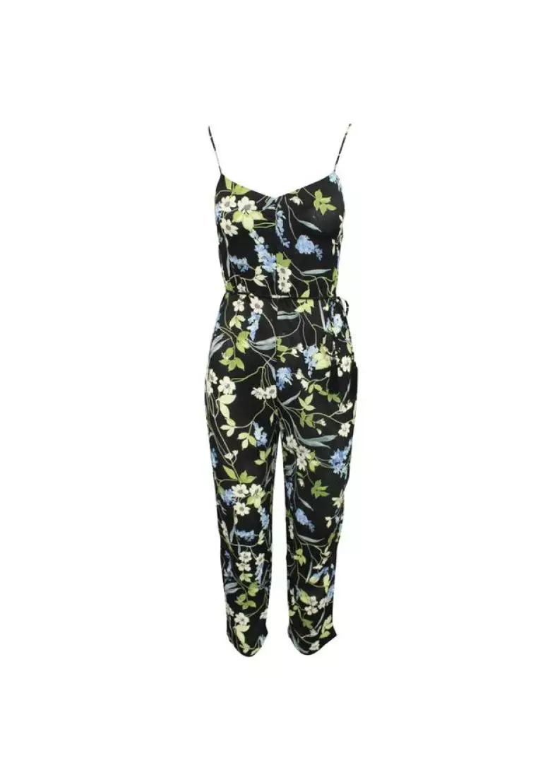 Reformation top floral jumpsuit
