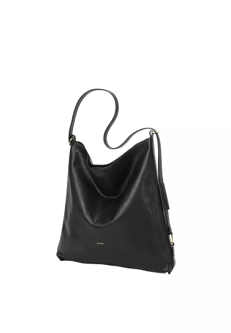 Slouchy Hobo Bag - Black