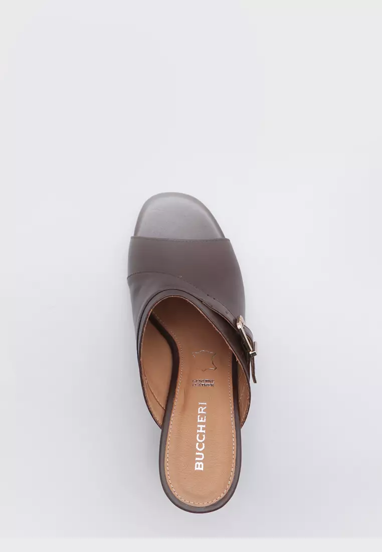 Buccheri Sandal Wanita Carmelina Brown