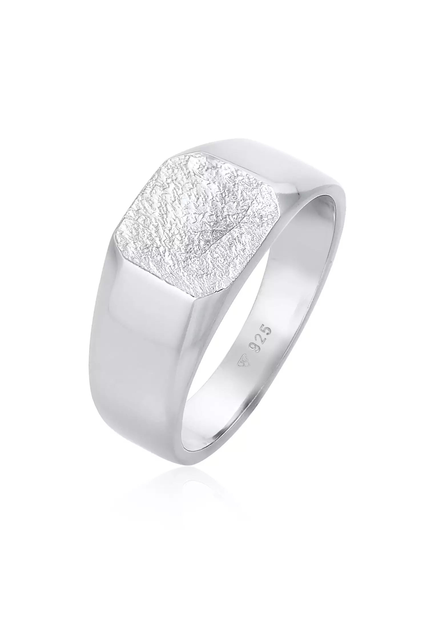 Square College Ring 【Casual】（Silver） Square College Ring 【Casual】（Silver） Square College Ring