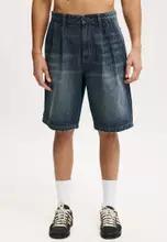 Pleat Tear Drop Blue