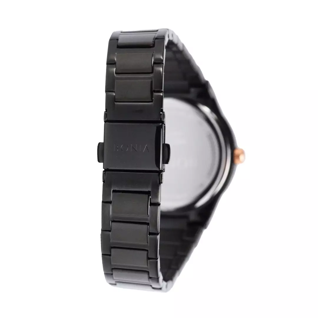 Jam Tangan Wanita BONIA Black BR192-2737 Original
