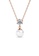 Her Jewellery gold Pauline Pendant (Rose Gold) - Made with premium grade crystals from Austria 687B3AC39E5962GS_1