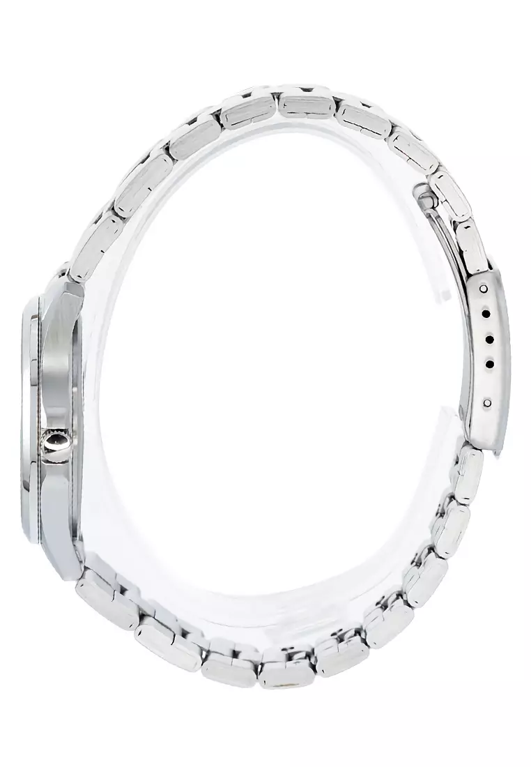 Alexandre Christie - Jam Tangan Analog Wanita - Silver - Stainless Steel Bracelet - 1029 LDBSSBA