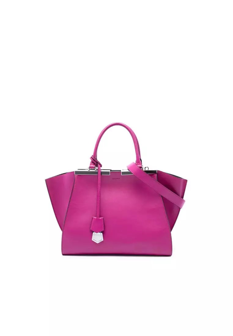 Pre-Loved Fendi Medium Calfskin 3jours Satchel