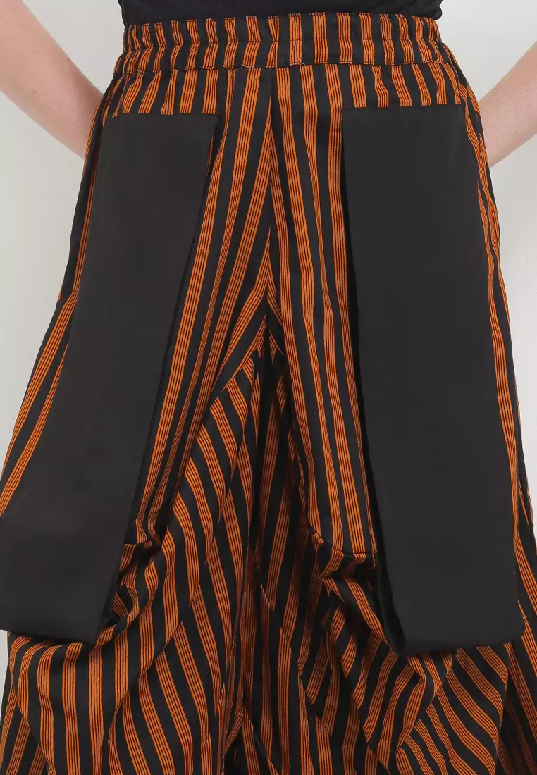Odessa Pants Lurik Batik Katun Wanita