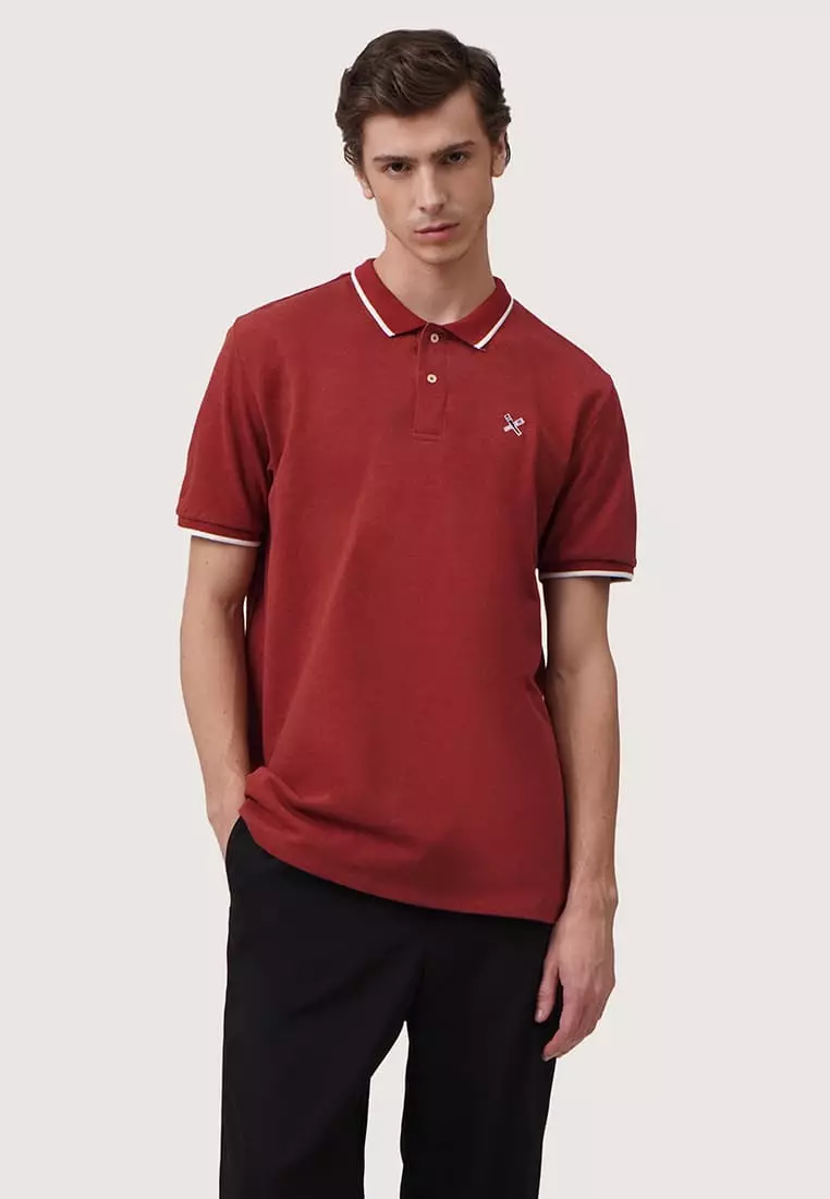 Polo Shirt With Contrast Trim