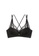 ZITIQUE black Women's Spring-summer Double Thin Straps Cross-back Lace Lingerie Set (Bra and Underwear) - Black CFD95USB5788B6GS_2