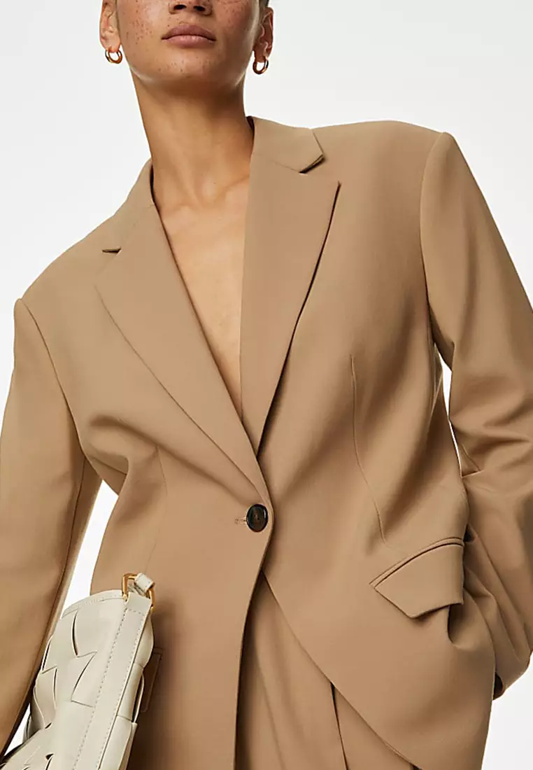 Relaxed Single Breasted Blazer