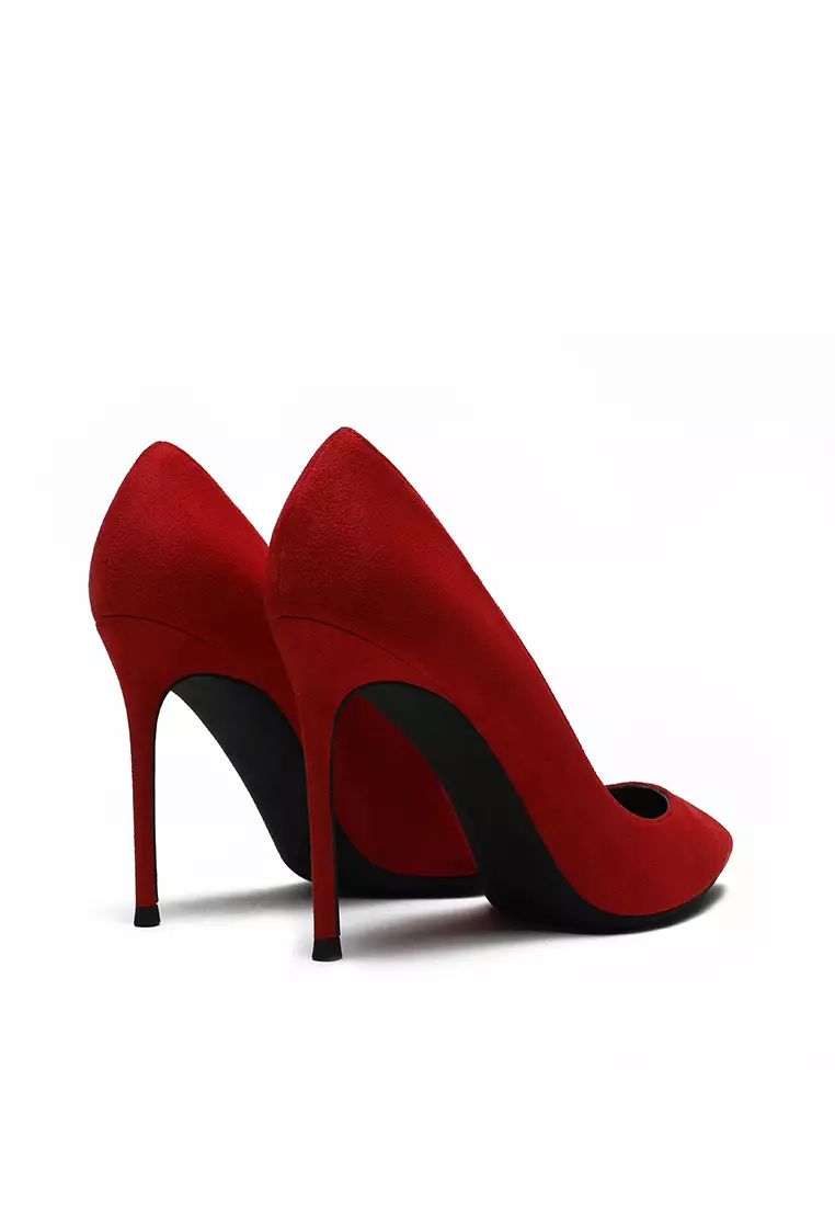 Aldo red hotsell suede shoes