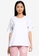SUPERDRY white Core Logo Source T-shirt - Original & Vintage 14822AAD51AB02GS_1