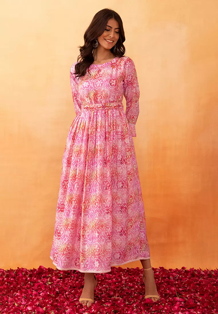 Maxi batik dress best sale