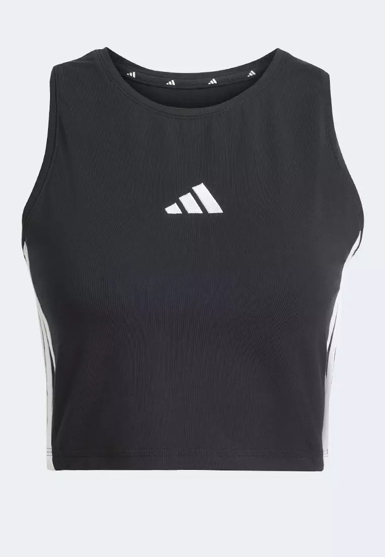 Essentials 3-Stripes Padded Tank Top