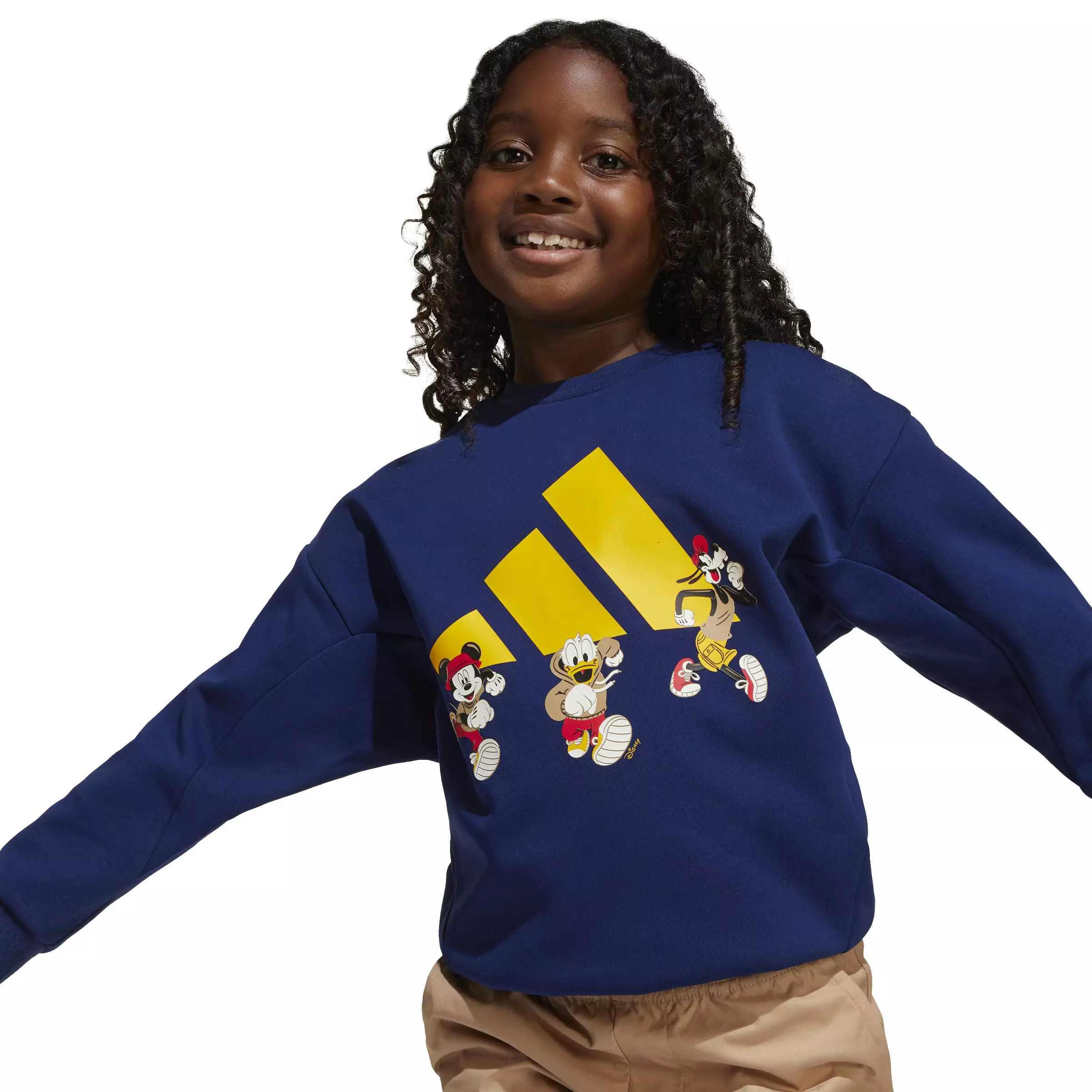 ADIDAS Disney Mickey Mouse Sweatshirt Kids JD4550 - Atasan Anak