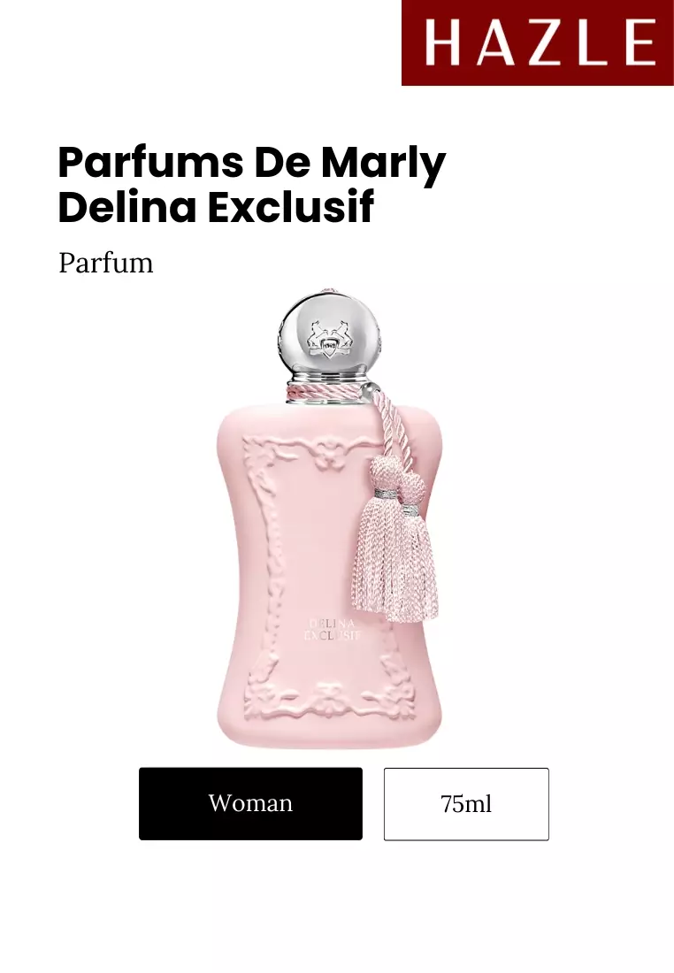 Delina Exclusif 75ml 女性用香水 Amazon.co.jp: Delina Exclusif by Parfums De Marly Eau De