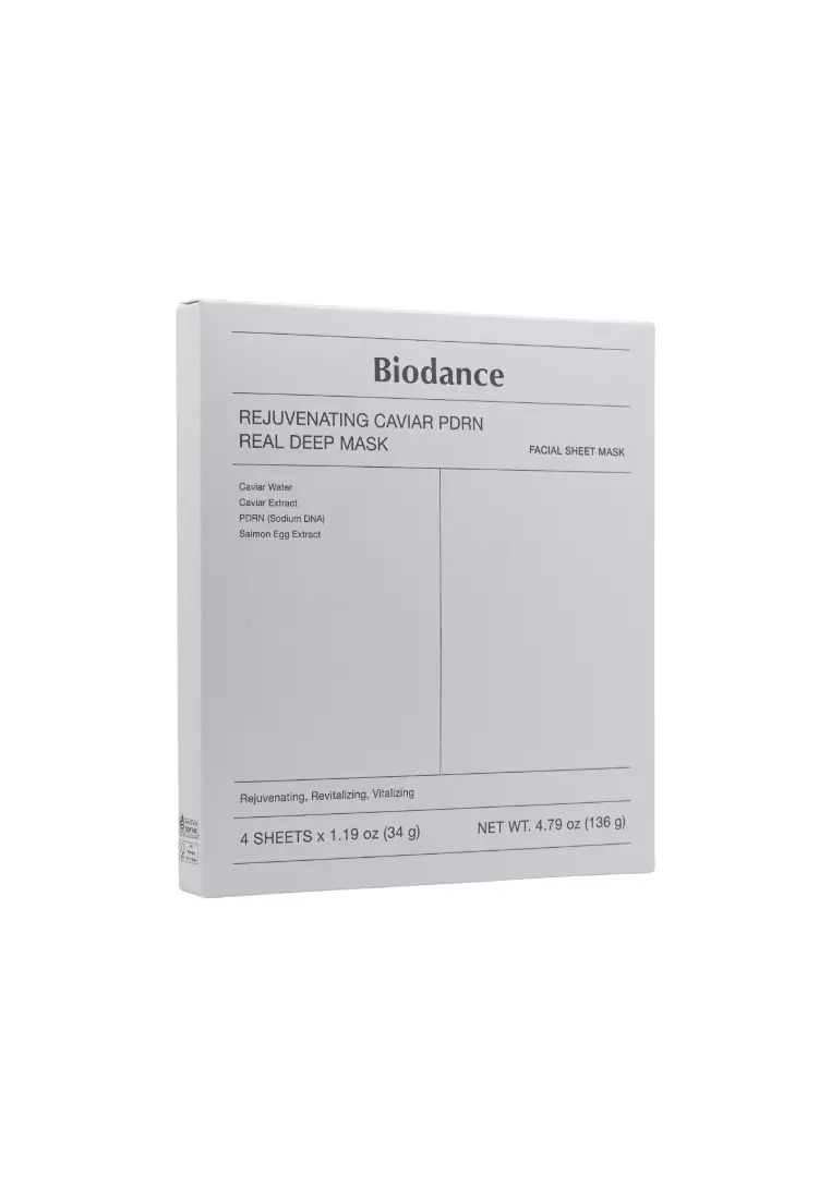 BIODANCE Rejuvenating Caviar PDRN Real Deep Mask (4pcs) 4piece