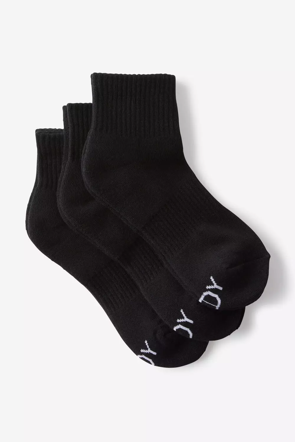 COTTON ON BODY - AKSESORIS - BODY QTR CREW SOCK 3PK