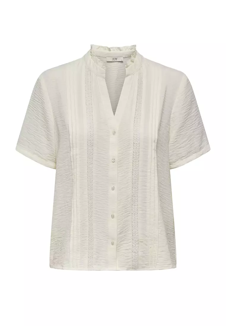 Ellis Life Short Sleeve Lace Shirt