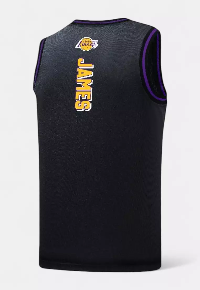 Los Angeles Lakers Lebron James #23 Basketball Jersey for Split Collection