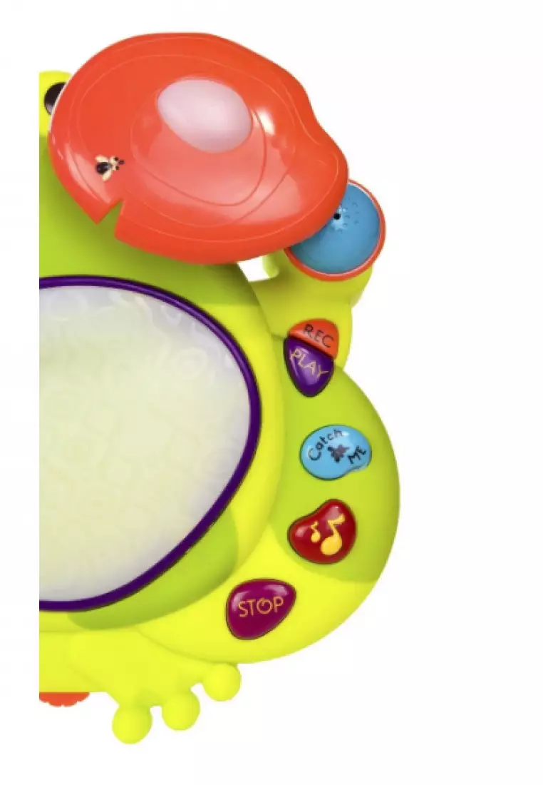Buy Battat B.Toys Ribbit tat tat The Frog Drum with Light up