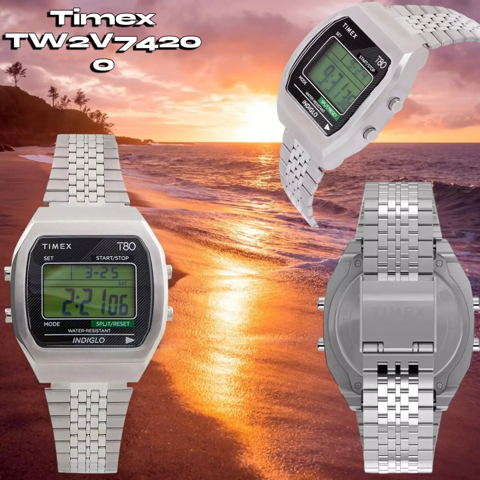 Jual Timex Timex TW2V74200 Rantai Silver Original 2026 | ZALORA Indonesia
