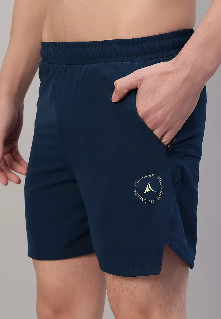 Celana Pendek Biru Pelatihan Pro Aktif Pria