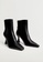 Violeta by MANGO black Kitten Heel Ankle Boots 023A8SH7E02374GS_2